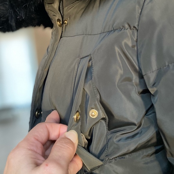 Lauren Ralph Lauren Faux Fur Hooded Coat Parka - Picture 6 of 16